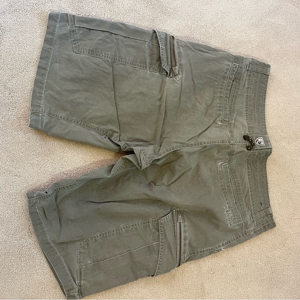 Kuhl Men's Green Cargo Shorts - Picture 2 of 6
